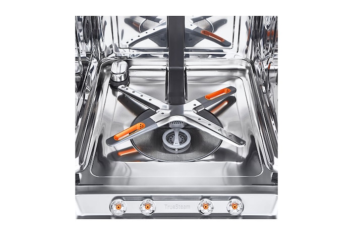 LG 24" TrueSteam®, QuadWash® & Dynamic Heat Dry™ 42 dB, Top Control, Stainless, LG Dishwasher, LDPH7972S