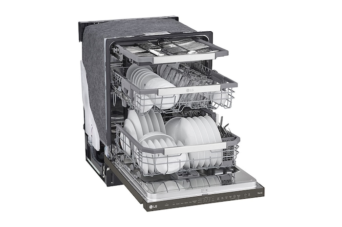 LG Smart Top Control Dishwasher with QuadWash™ Pro, and Dynamic Dry™, LDPM6762D