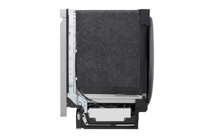 LG 24" QuadWash® & Dynamic Dry™ 44 dB, Top Control, Stainless, LG Dishwasher, LDPM6762S