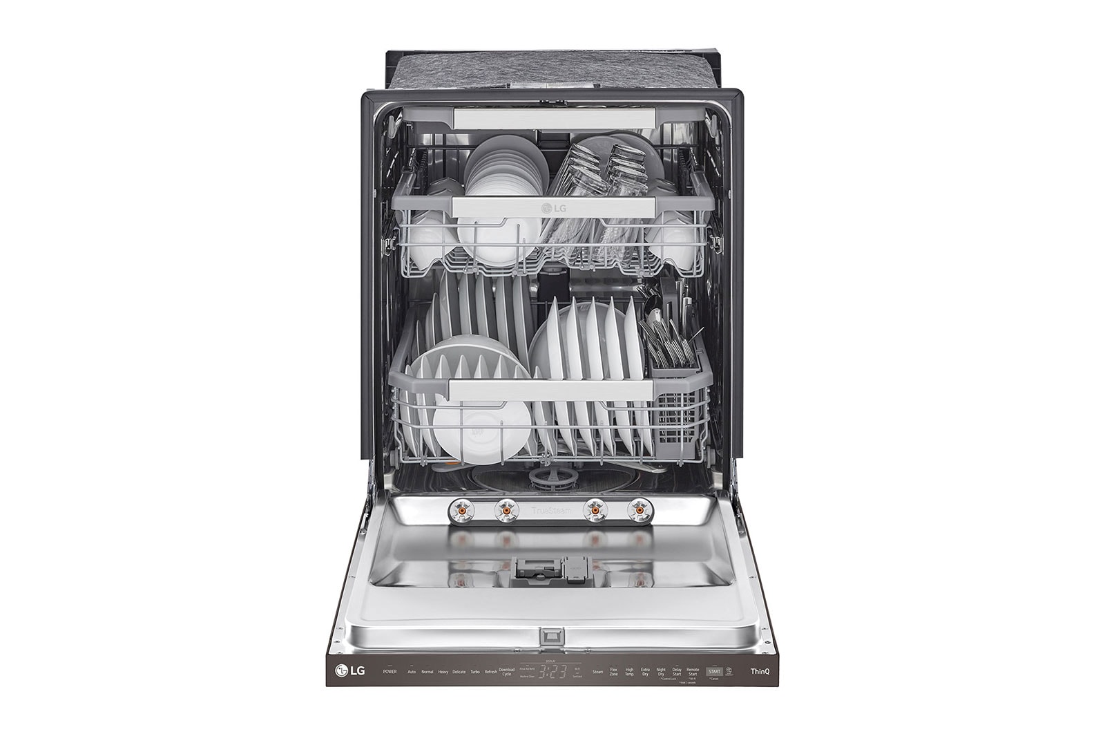 LG Smart Top Control Dishwasher with QuadWash™ Pro, TrueSteam® and Dynamic Dry™, LDPS6762D