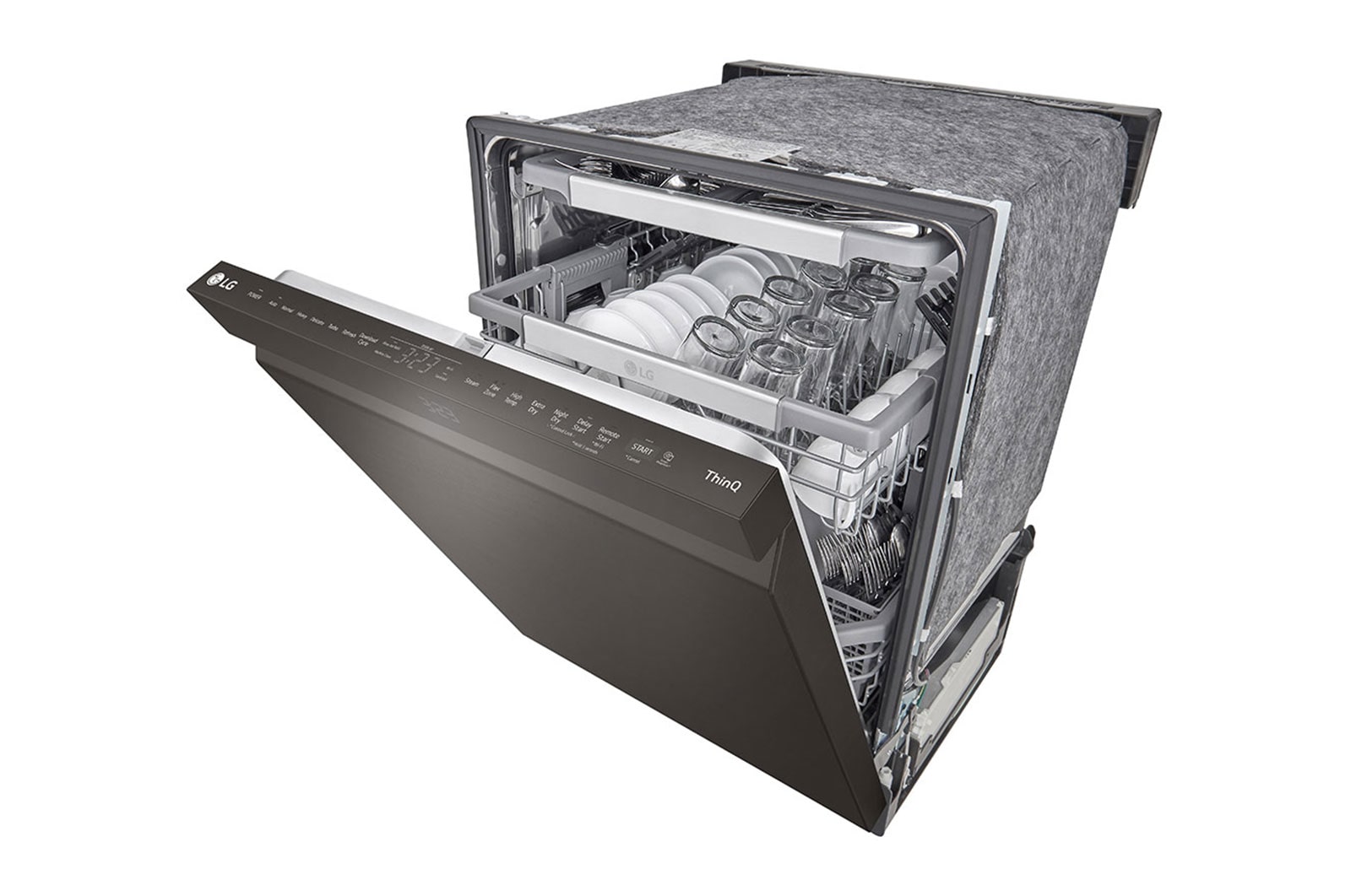 LG Smart Top Control Dishwasher with QuadWash™ Pro, TrueSteam® and Dynamic Dry™, LDPS6762D