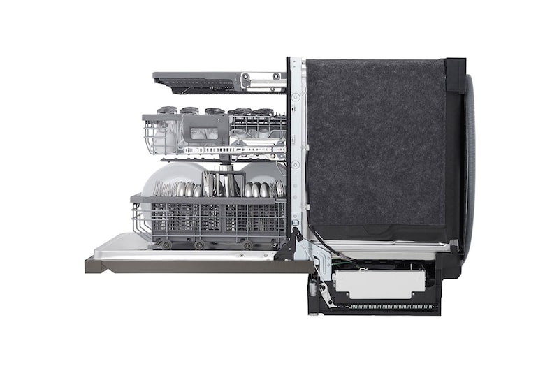 LG Smart Top Control Dishwasher with QuadWash™ Pro, TrueSteam® and Dynamic Dry™, LDPS6762D