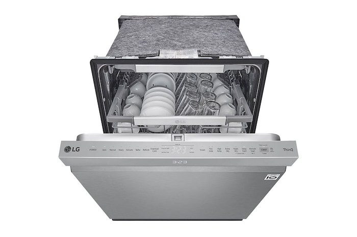 LG Smart Top Control Dishwasher with QuadWash™ Pro, TrueSteam® and Dynamic Dry™, LDPS6762S