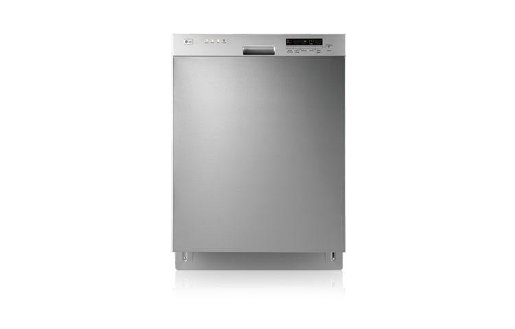 Front view of Semi-Integrated Dishwasher with Digital Status Display LDS4821ST