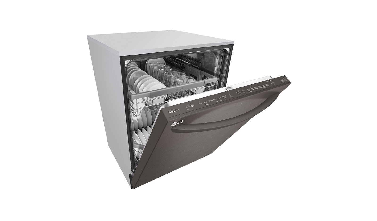 LG Top Control Dishwasher with QuadWash™ and EasyRack™ Plus, LDT5665BD