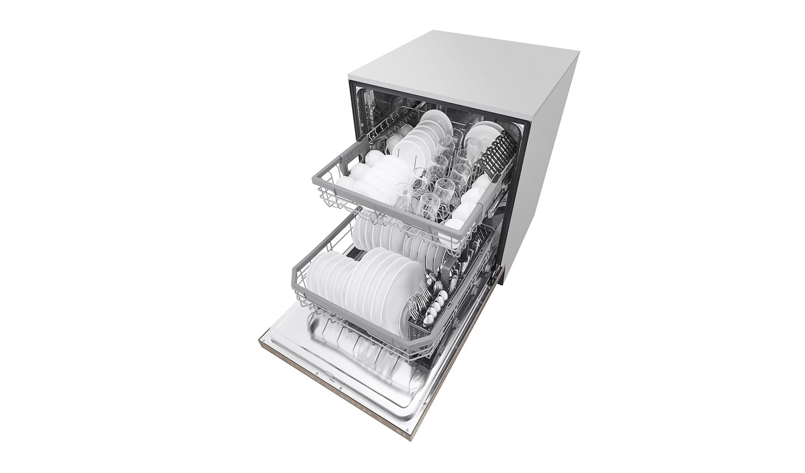 LG Top Control Dishwasher with QuadWash™ and EasyRack™ Plus, LDT5665BD