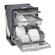 LG Smudge Resistant Top Control Dishwasher with QuadWash®, WiFi Connectivity and 3rd Rack, LDT5678SS