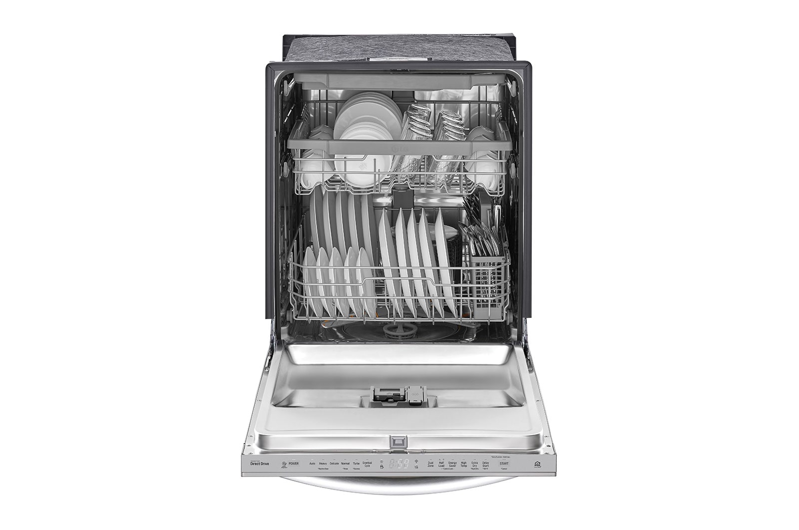 LG Smudge Resistant Top Control Dishwasher with QuadWash®, WiFi Connectivity and 3rd Rack, LDT5678SS