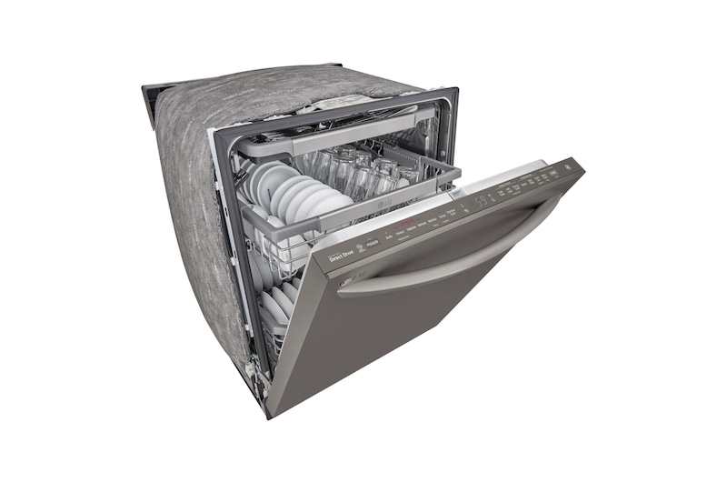 LG Top Control Dishwasher with QuadWash® and TrueSteam®, LDT7808BD
