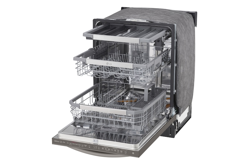 LG Top Control Dishwasher with QuadWash® and TrueSteam®, LDT7808BD