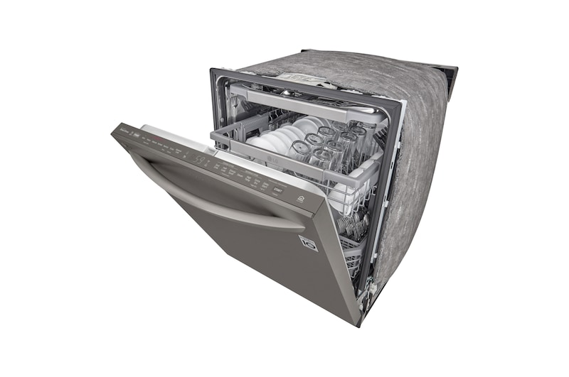 LG Top Control Dishwasher with QuadWash® and TrueSteam®, LDT7808BD