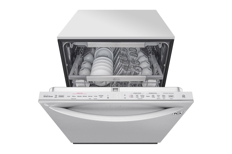 LG QuadWash® Dishwasher with TrueSteam ThinQ®, LDT7808SS
