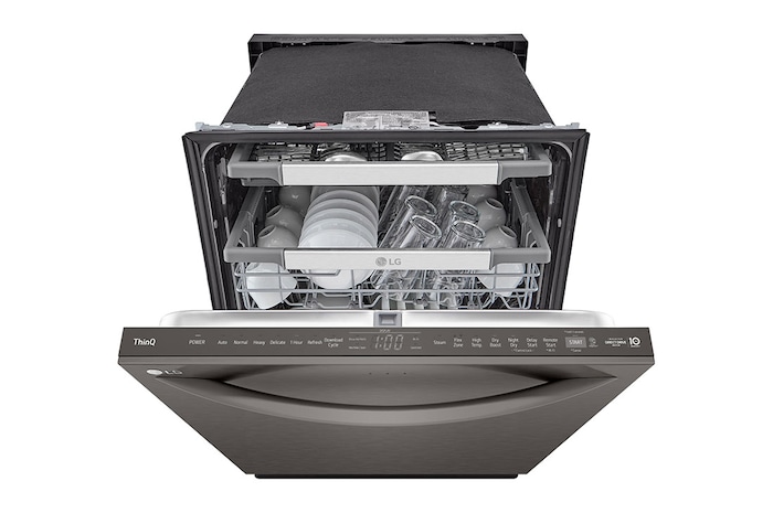 LG Smart Top Control Dishwasher with 1-Hour Wash & Dry, QuadWash Pro™, TrueSteam® and Dynamic Heat Dry™, LDTH7972D