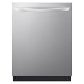24" 1-Hour Wash & Dry, TrueSteam®, QuadWash® Pro & Dynamic Heat Dry™ 42 dB, Top Control, Stainless, LG Dishw