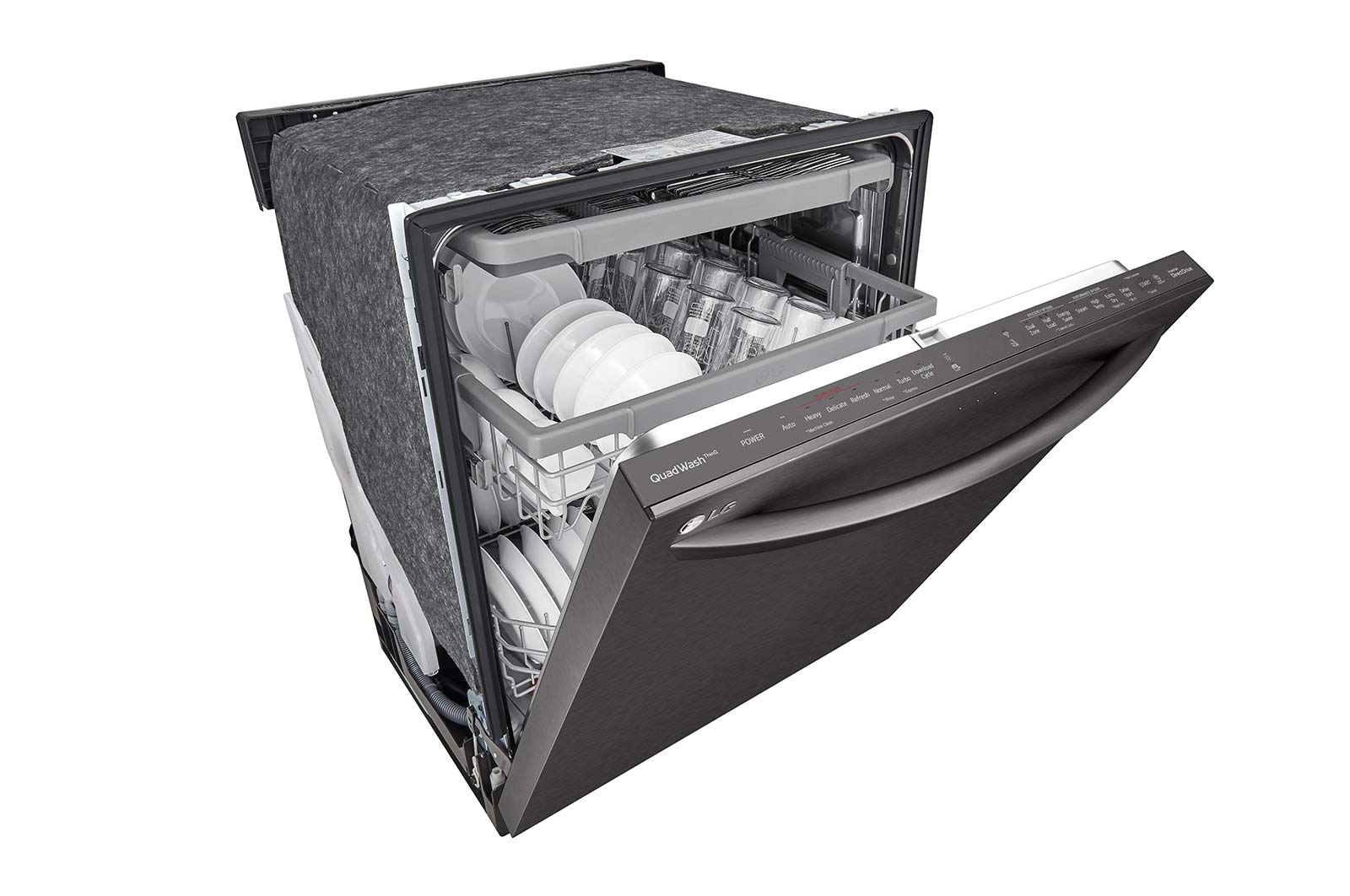 LG Top Control Wi-Fi Enabled Dishwasher with TrueSteam® and 3rd Rack, LDTS5552D