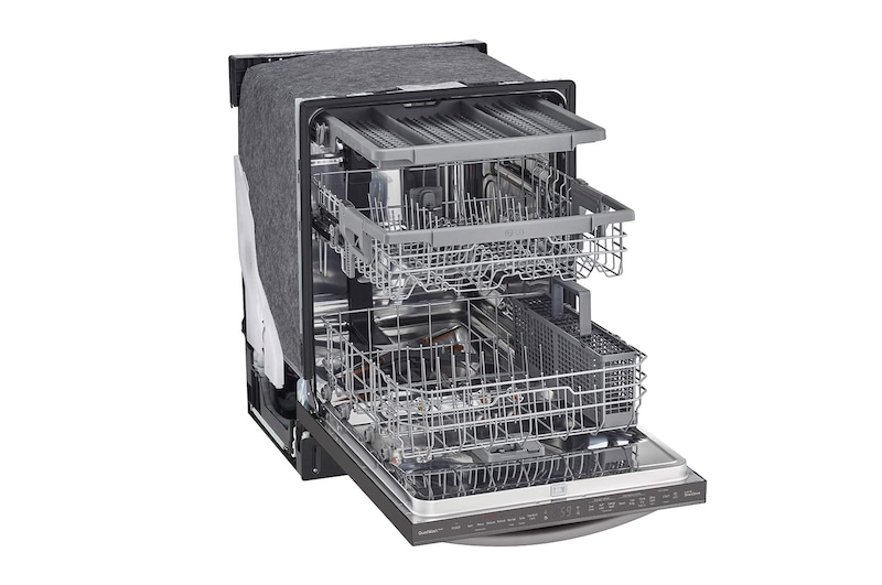 LG Top Control Wi-Fi Enabled Dishwasher with TrueSteam® and 3rd Rack, LDTS5552D