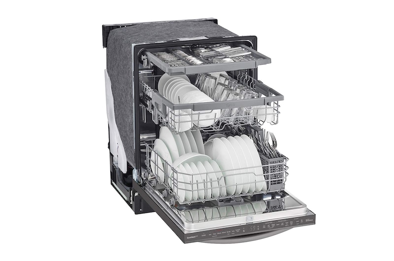 LG Top Control Wi-Fi Enabled Dishwasher with TrueSteam® and 3rd Rack, LDTS5552D