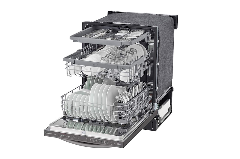 LG Top Control Wi-Fi Enabled Dishwasher with TrueSteam® and 3rd Rack, LDTS5552D