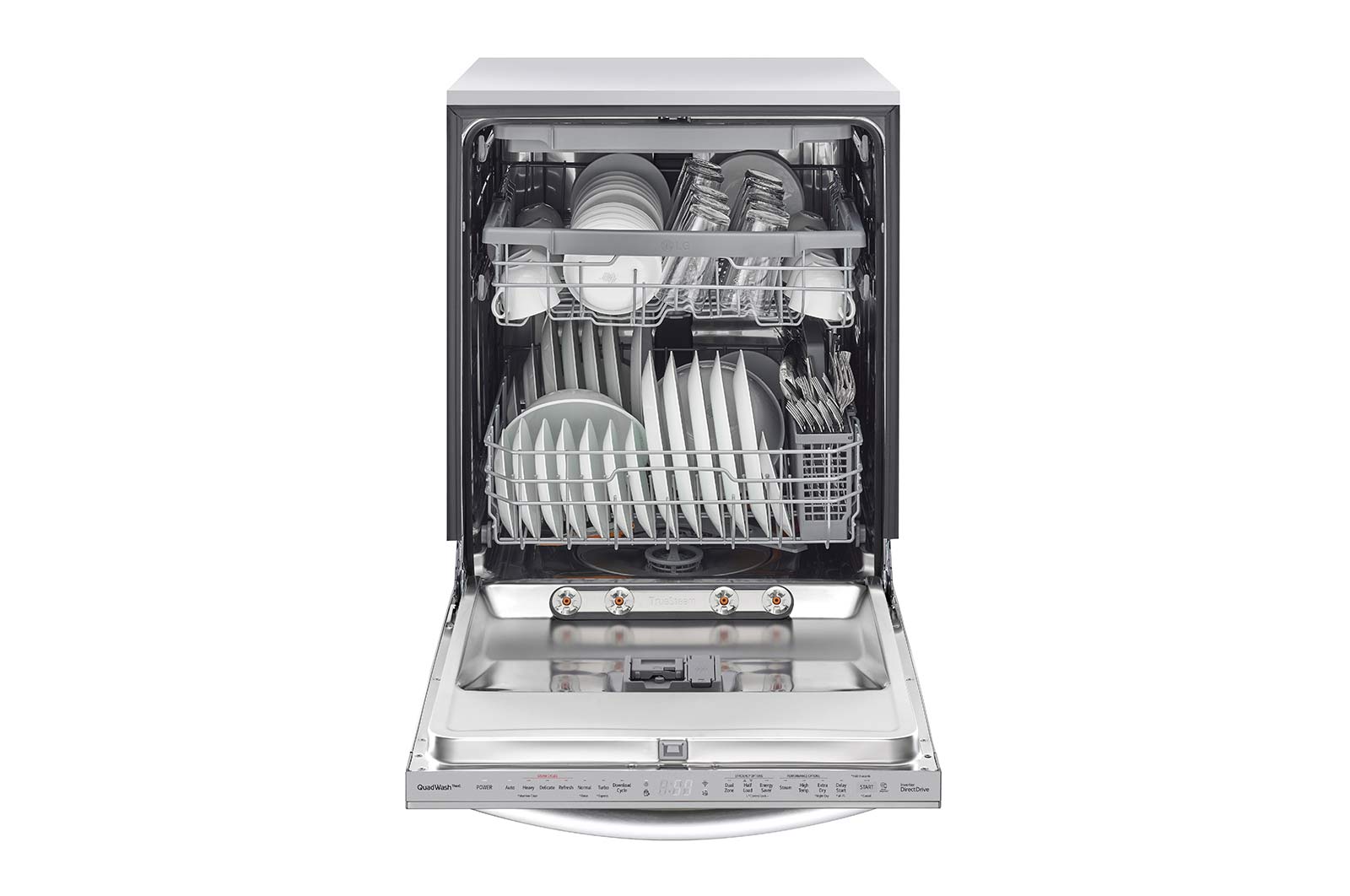 LG Top Control Wi-Fi Enabled Dishwasher with TrueSteam® and 3rd Rack, LDTS5552S
