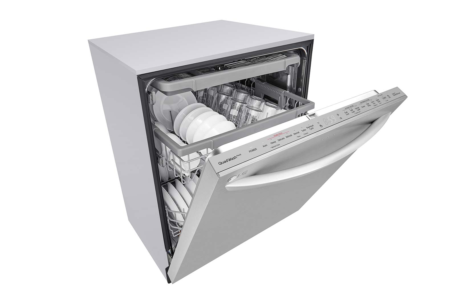 LG Top Control Wi-Fi Enabled Dishwasher with TrueSteam® and 3rd Rack, LDTS5552S