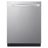 24" TrueSteam®, QuadWash® & Dynamic Dry™ 46 dB, Top Control, Stainless, LG Dishwasher