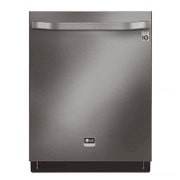 Front view of LG STUDIO Top Control QuadWash<sup>®</sup> Steam Dishwasher LSDT9908BD