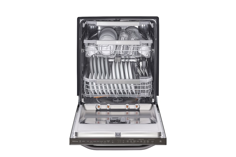 LG STUDIO Top Control QuadWash<sup>®</sup> Steam Dishwasher, LSDT9908BD