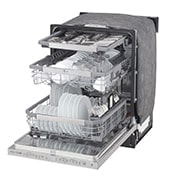 LG STUDIO Top Control QuadWash® Steam Dishwasher, LSDT9908SS