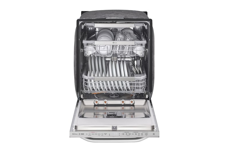 LG STUDIO Top Control QuadWash® Steam Dishwasher, LSDT9908SS
