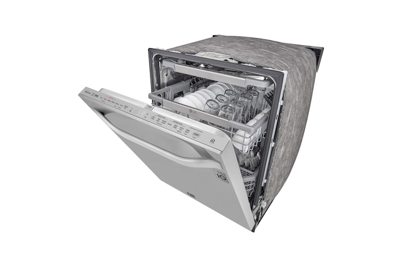 LG STUDIO Top Control QuadWash<sup>®</sup> Steam Dishwasher, LSDT9908ST
