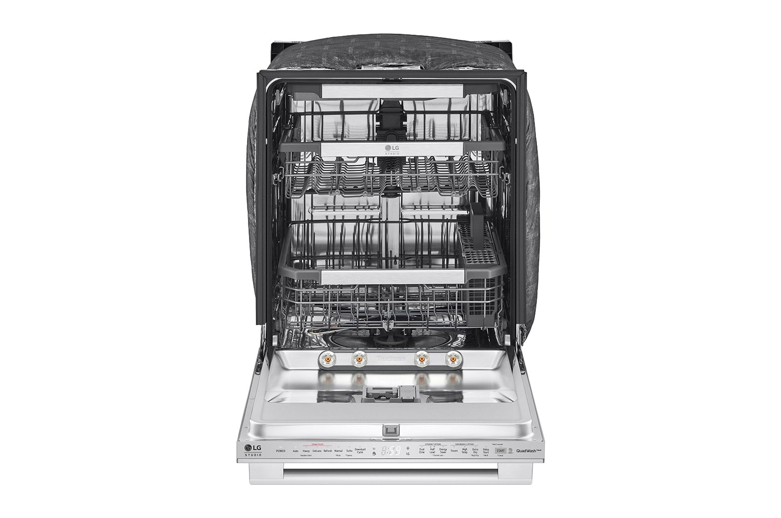 LG STUDIO Top Control Smart Dishwasher with 1-Hour Wash & Dry, QuadWash​ Pro™, TrueSteam® and Dynamic Heat Dry™, SDWB24S3