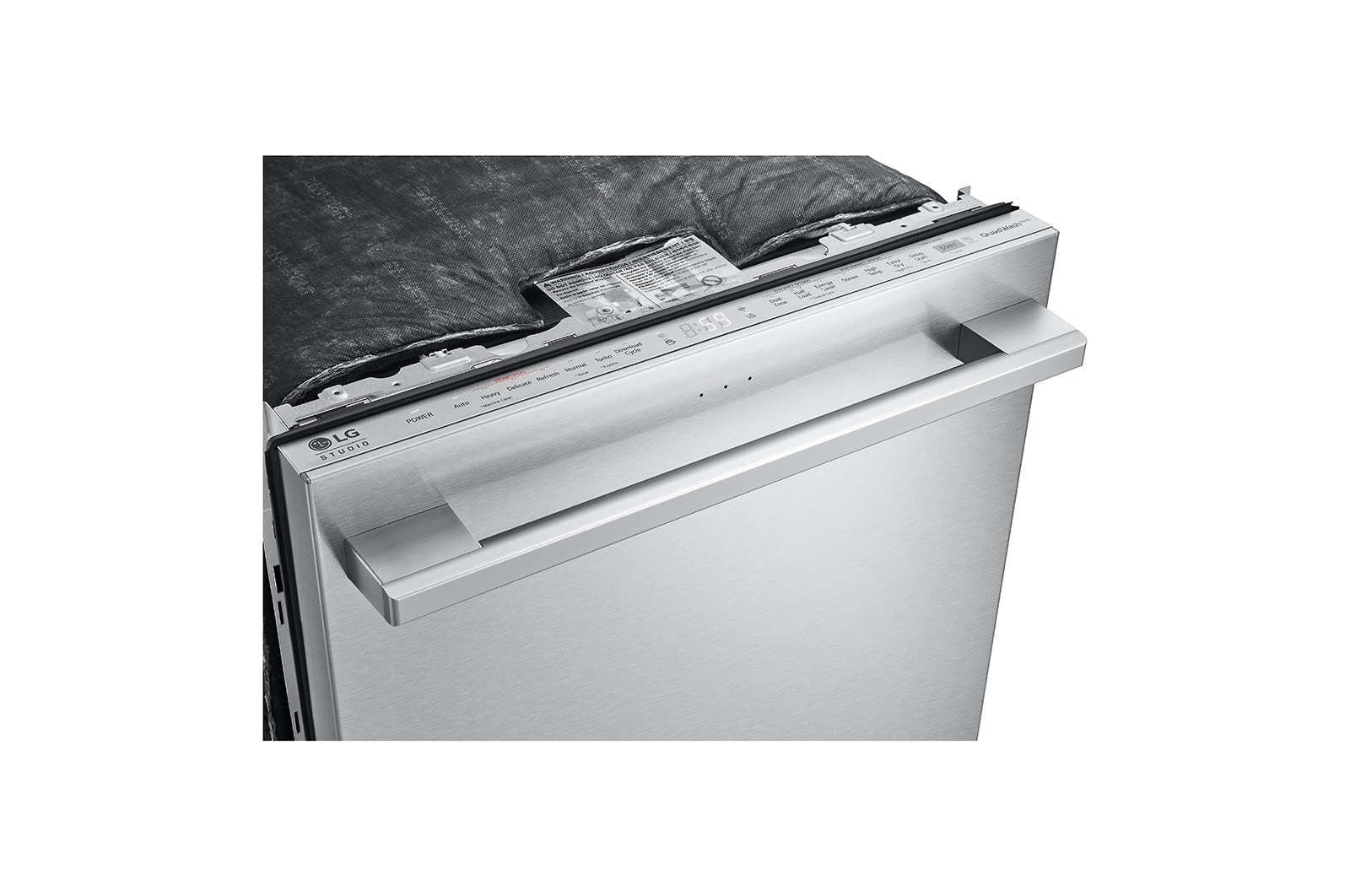 LG STUDIO Top Control Smart Dishwasher with 1-Hour Wash & Dry, QuadWash​ Pro™, TrueSteam® and Dynamic Heat Dry™, SDWB24S3