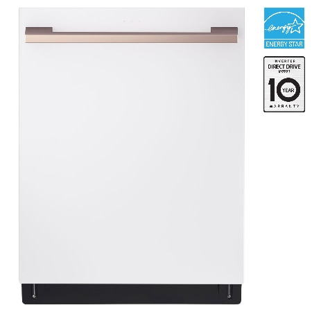 Studio Smart Top Control Dishwasher w/ 1-Hour Wash & Dry, QuadWash Pro, TrueSteam and Dynamic Heat Dry in Essence White (SDWB24W3)