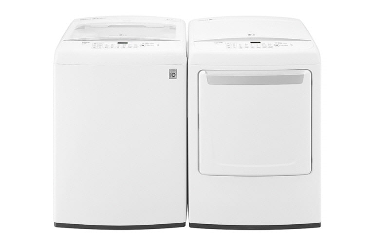 LG 7.3 cu.ft. Ultra Large Capacity Electric Dryer with Energy Saver and SmartDiagnosis™ , DLE1501W