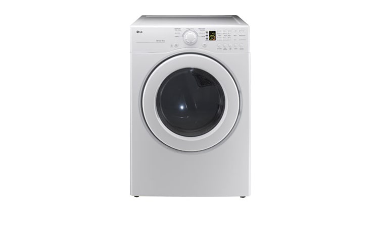 Front view of 7.1 cu. ft Large Capacity Electric Dryer DLE2140W