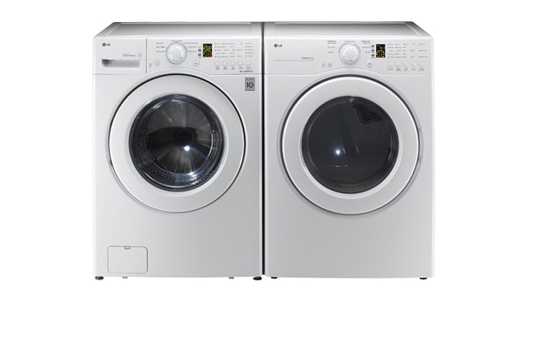LG 7.1 cu. ft Large Capacity Electric Dryer, DLE2140W