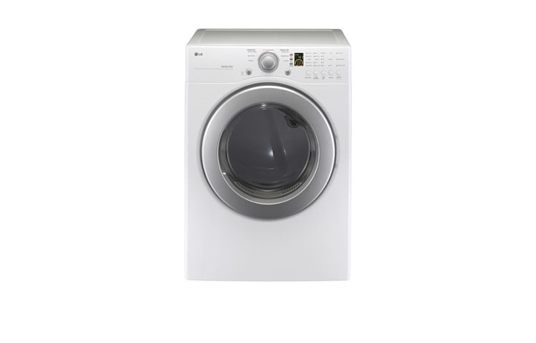 Front view of 7.1 cu. ft. Large Capacity Electric Dryer DLE2240W