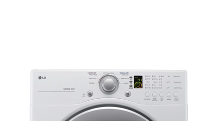 LG 7.1 cu. ft. Large Capacity Electric Dryer, DLE2240W