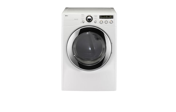 Front view of 7.3 cu. ft. Ultra Large Capacity Electric Dryer DLE2350W