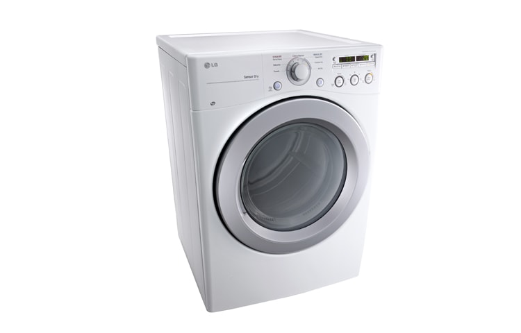 LG 7.3 cu.ft. Ultra Large Capacity Gas Dryer with Sensor Dry, DLG3051W