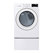 LG 7.4 cu. ft. Ultra Large Capacity Smart Wi-Fi Enabled Electric Dryer, DLE3090W