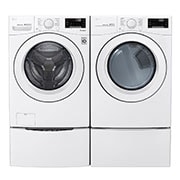 LG 7.4 cu. ft. Ultra Large Capacity Smart Wi-Fi Enabled Electric Dryer, DLE3090W