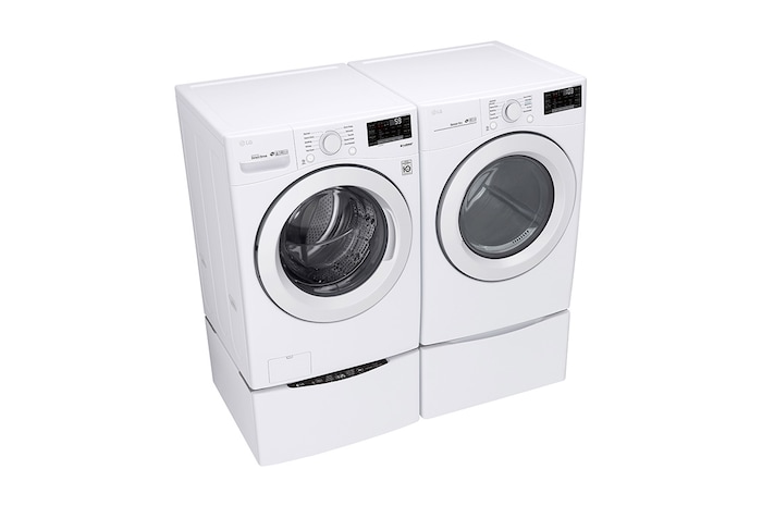 LG 7.4 cu. ft. Ultra Large Capacity Smart Wi-Fi Enabled Electric Dryer, DLE3090W