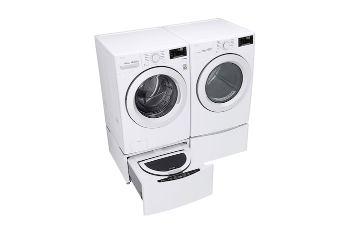 LG 7.4 cu. ft. Ultra Large Capacity Smart Wi-Fi Enabled Electric Dryer, DLE3090W