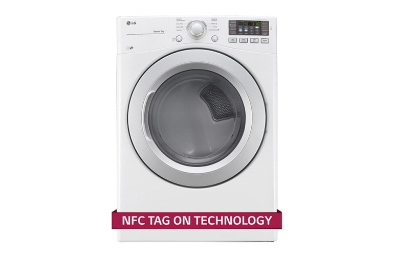 LG 7.4 CU.FT. ULTRA LARGE CAPACITY ELECTRIC DRYER WITH SENSOR DRY, DLE3170W