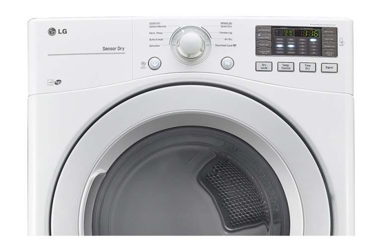 LG 7.4 CU.FT. ULTRA LARGE CAPACITY ELECTRIC DRYER WITH SENSOR DRY, DLE3170W