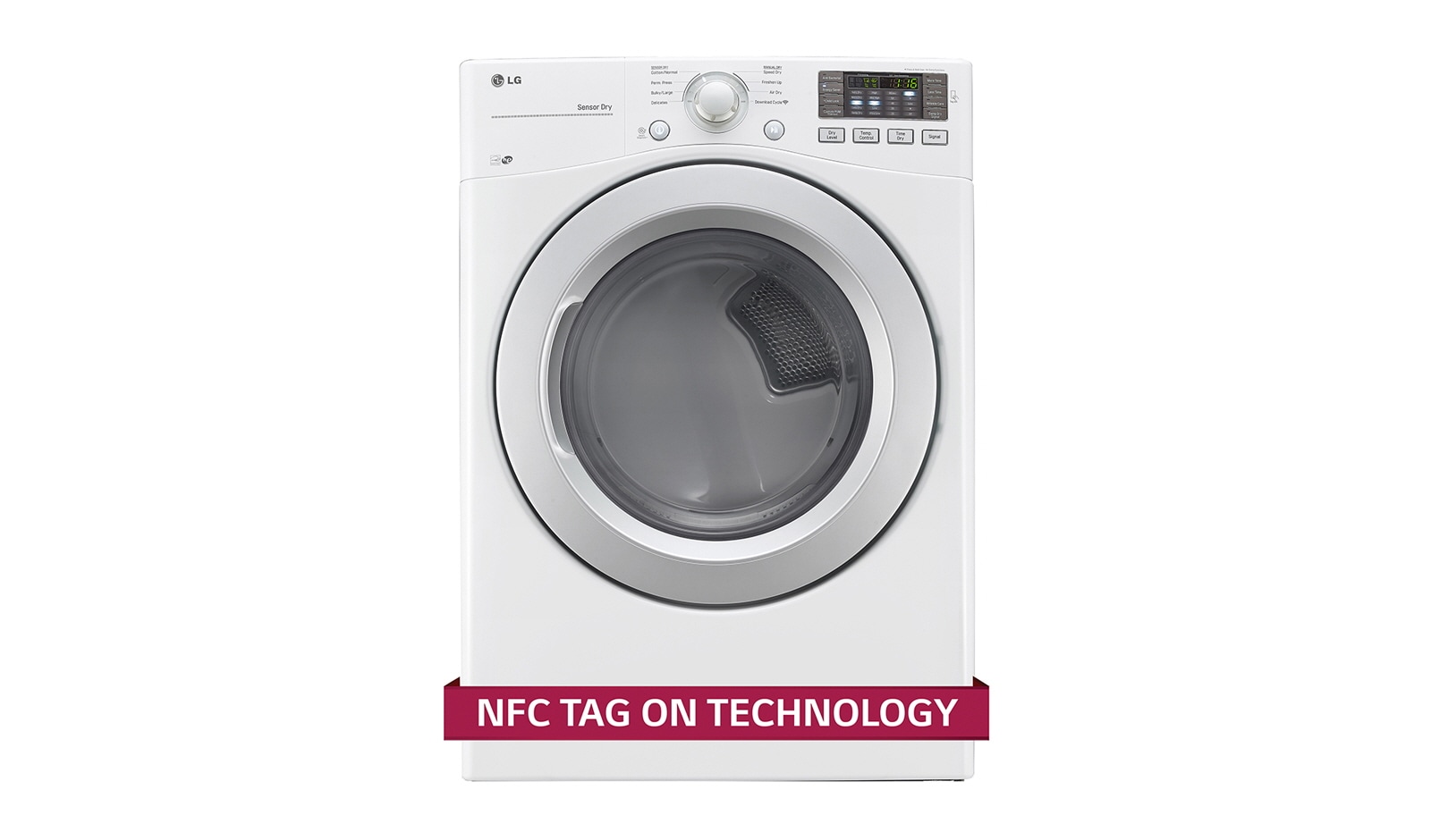 LG 7.4 CU.FT. ULTRA LARGE CAPACITY ELECTRIC DRYER WITH SENSOR DRY, DLE3170W