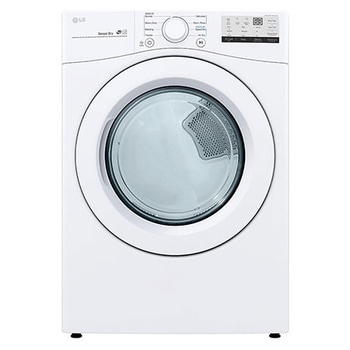 Front view of 7.4 cu. ft. Ultra Large Capacity Electric Dryer (DLE3400W)