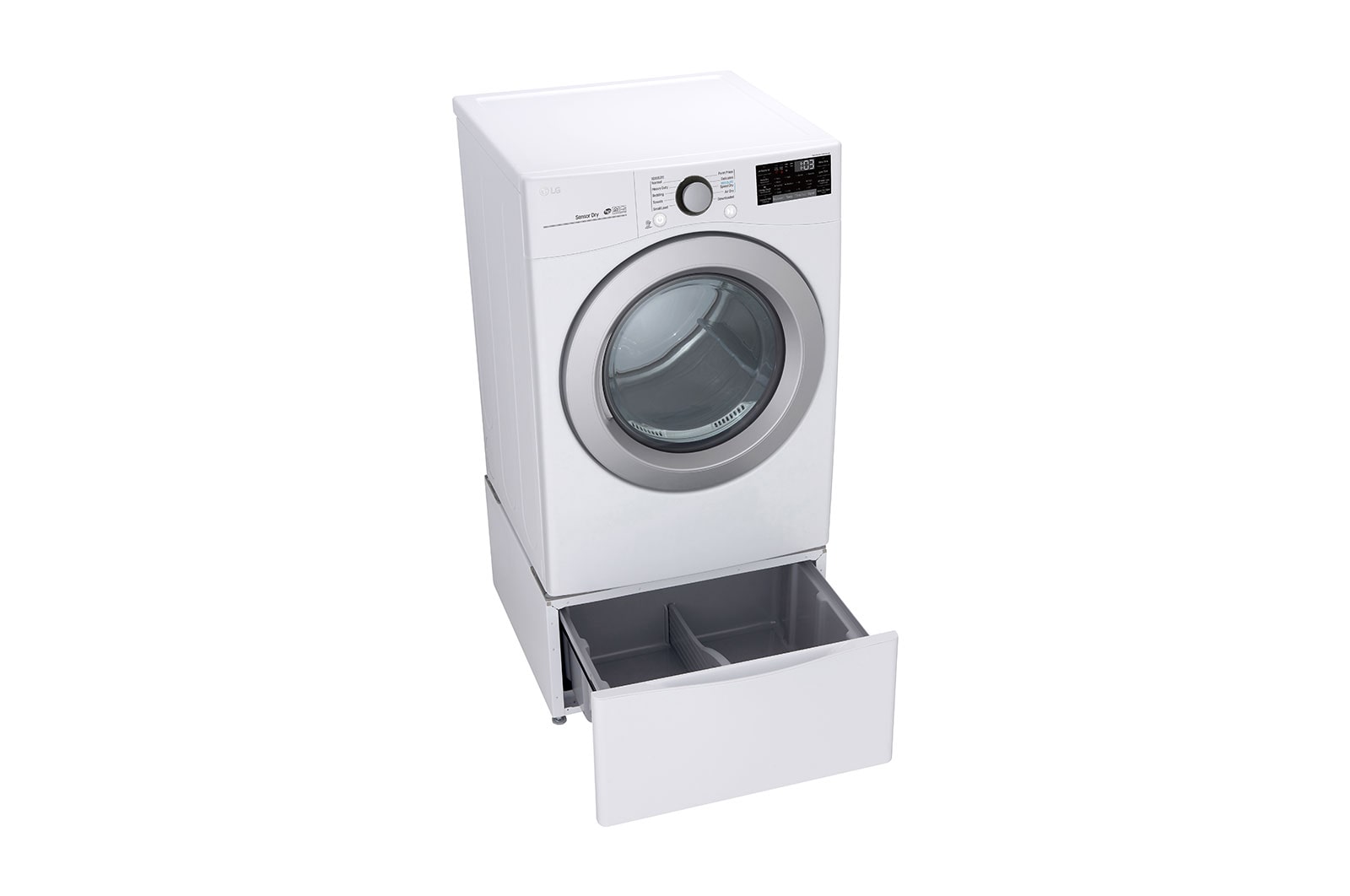 7.4 cu. ft. Ultra Large Capacity Smart Wi Fi Enabled Electric Dryer DLE3500W LG CA