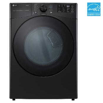 Front view of 7.4 cu.ft. Electric Dryer with Sensor Dry, WiFi, SmartDiagnosis™ DLE3580X